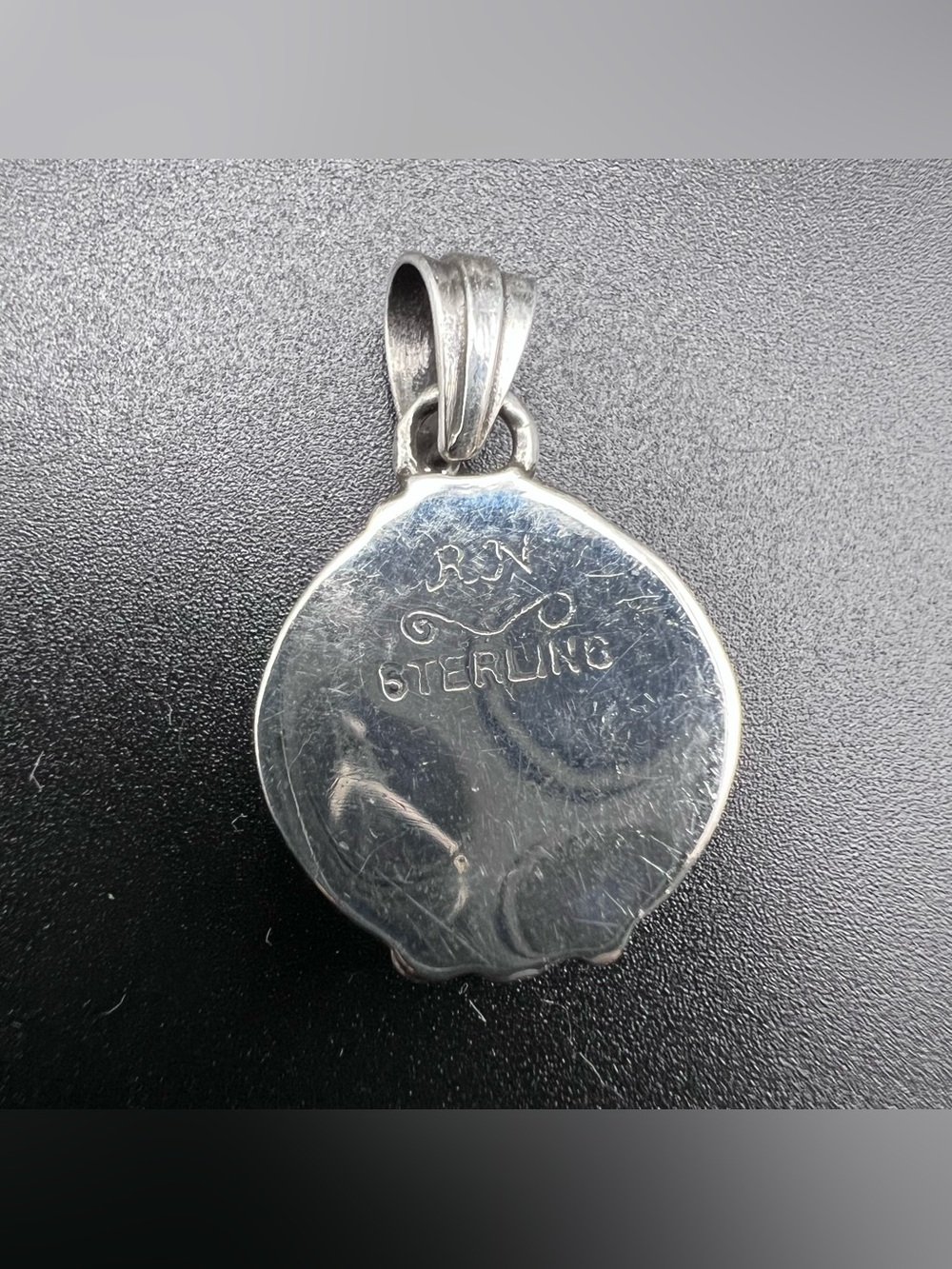Opal Inlay Pendant - Picture 2 of 4